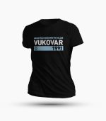 Majica HNK Vukovar 1991 BLUE LINE - crna