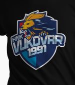 Majica HNK Vukovar 1991 LION - crna - Slika 2