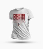 Majica Hrvatska Dots - bijela
