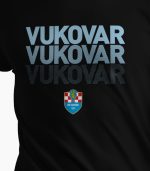 Majica HNK Vukovar 1991 DOTS - crna - Slika 2