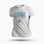 Majica HNK Vukovar 1991 DOTS - bijela