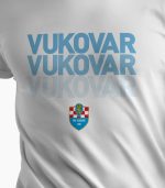 Majica HNK Vukovar 1991 DOTS - bijela - Slika 2