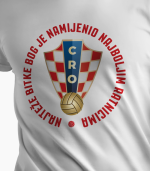Majica Hrvatska CRO LOGO bijela - Slika 2