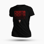 Majica Hrvatska Dots - crna