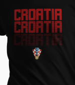 Majica Hrvatska Dots - crna - Slika 2