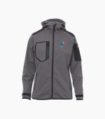 Jakna Softshell JKS ženska siva - Slika 2
