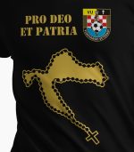 Majica Vukovarski veterani - crna - Slika 2