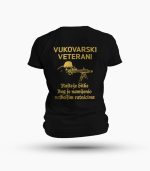 Majica Vukovarski veterani - crna - Slika 3