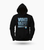 Hoodie HNK Vukovar 1991 stripes - crna